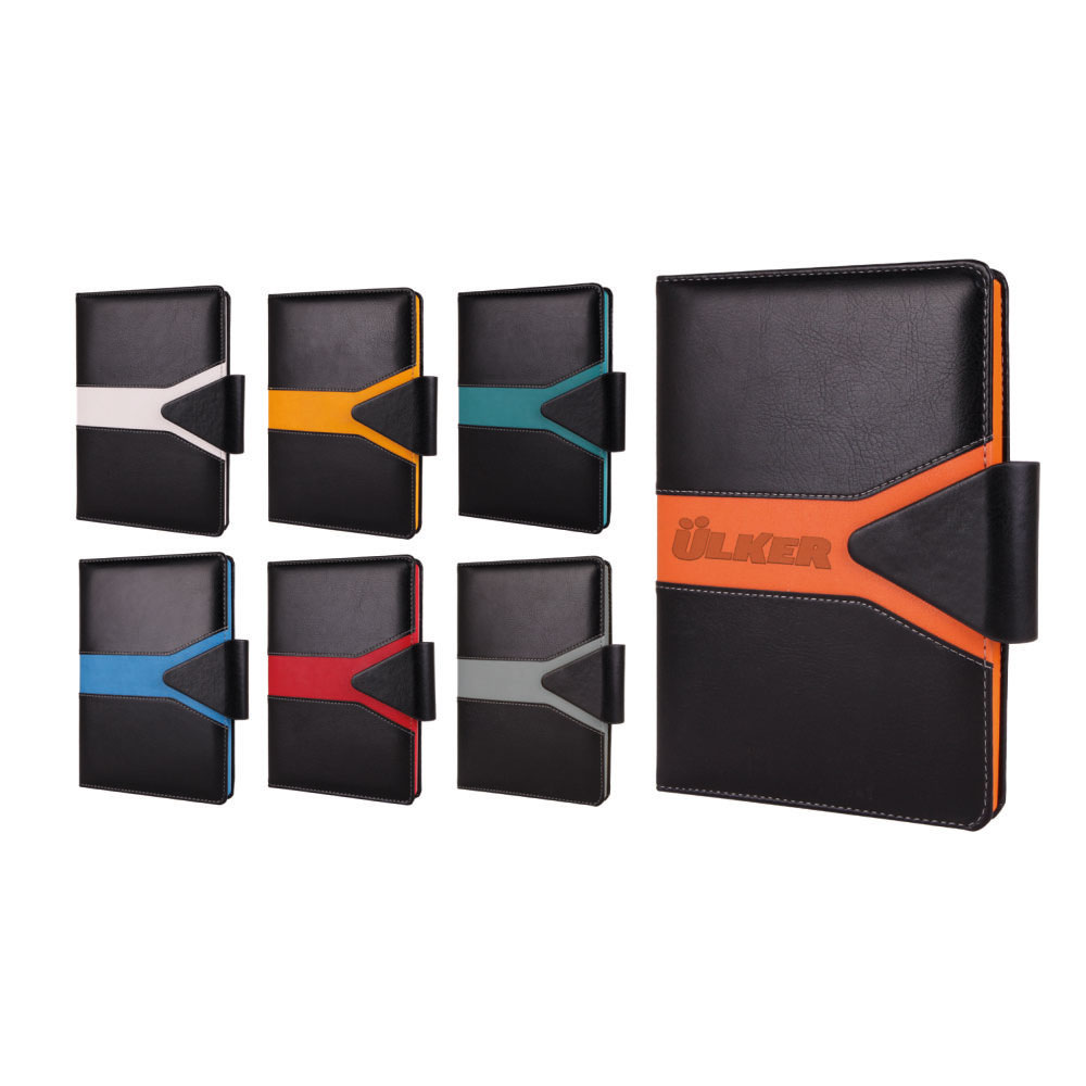 ÇAMLIDERE KIRMIZI TARİHSİZ DEFTER (15X21 CM)