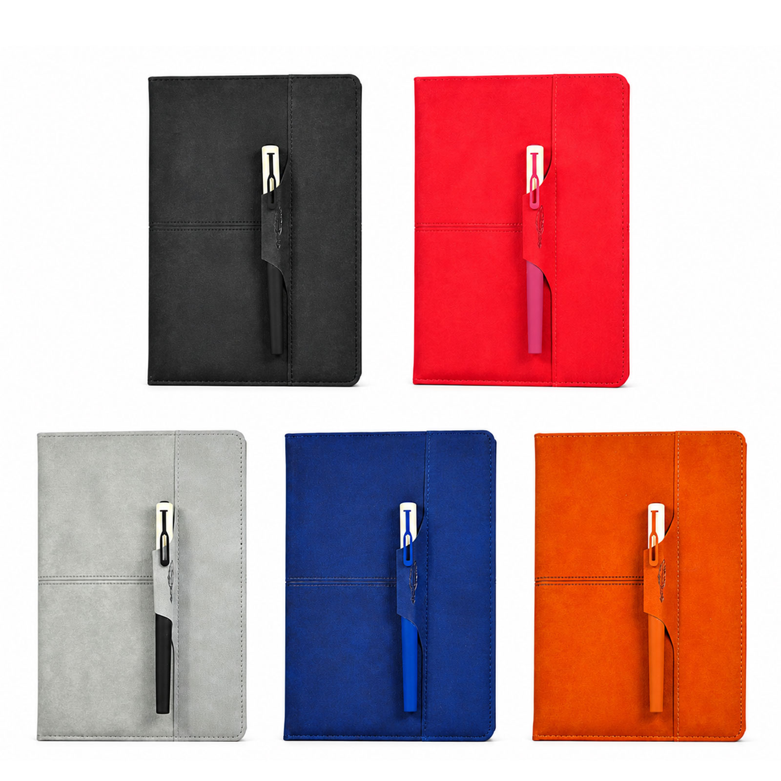 ATAKULE SİYAH TARİHSİZ DEFTER (15X21 CM)