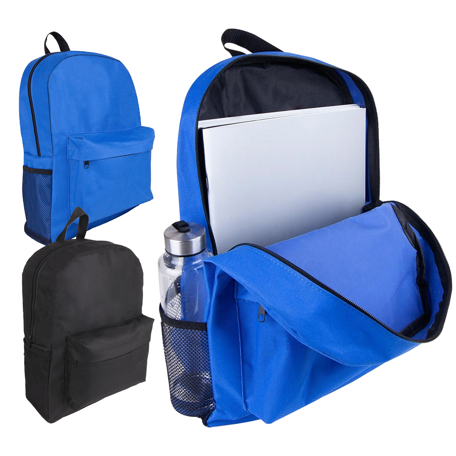 FOÇA SİYAH OKUL SIRT ÇANTASI