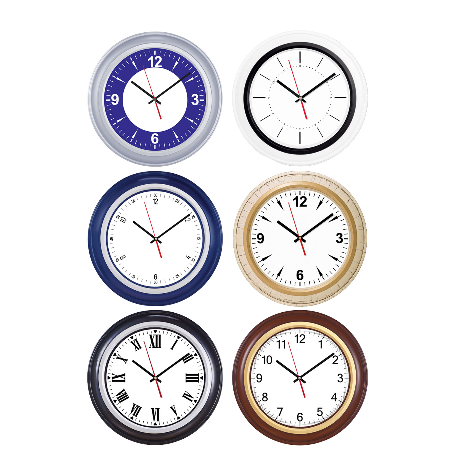 BENDİS509 SİYAH BRİSTOL KADRAN DUVAR SAATİ (400 MM)