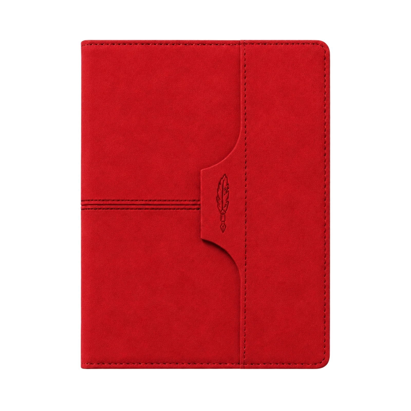 ATAKULE KIRMIZI TARİHSİZ DEFTER (15X21 CM)