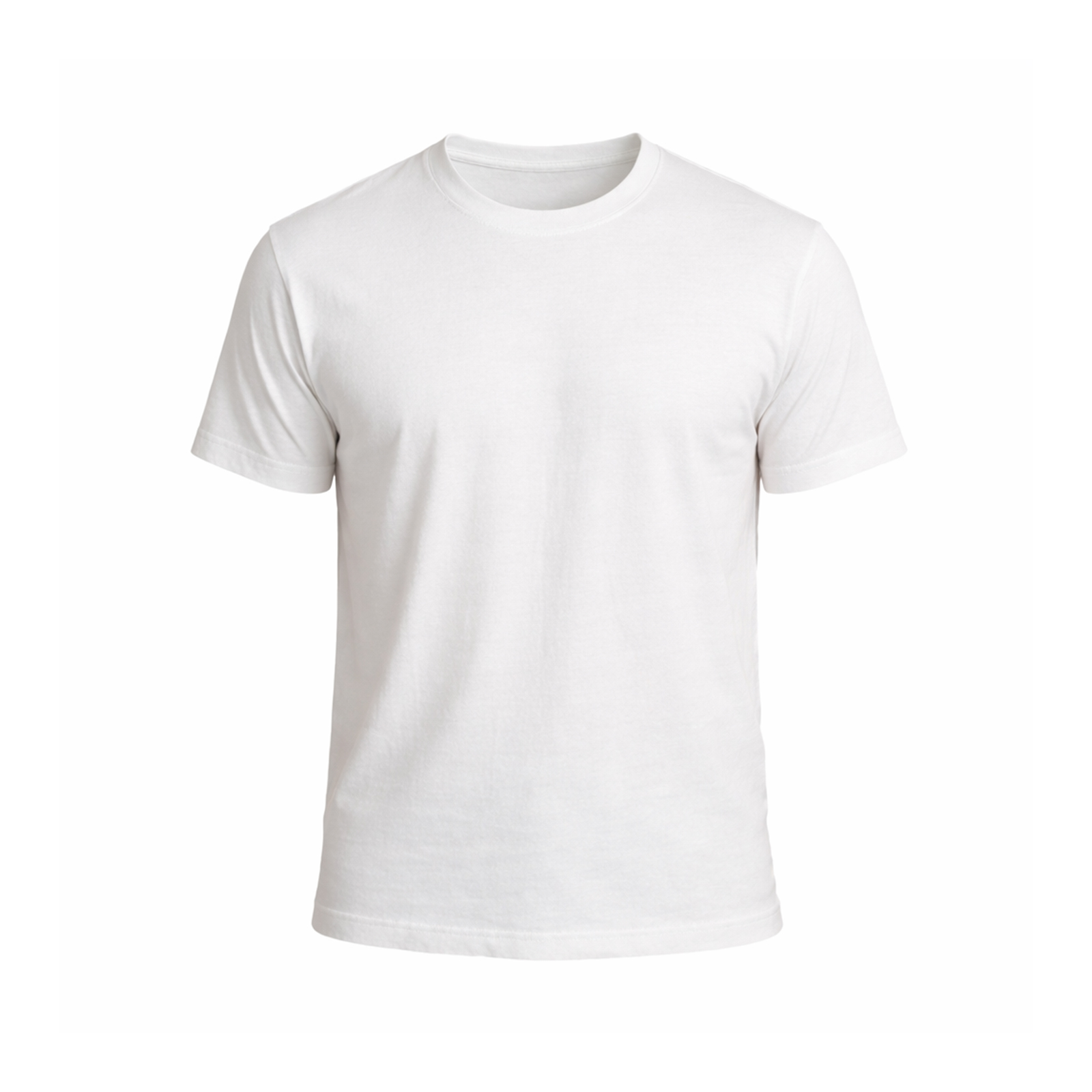 NERGİS BEYAZ SIFIR YAKA TİŞÖRT S