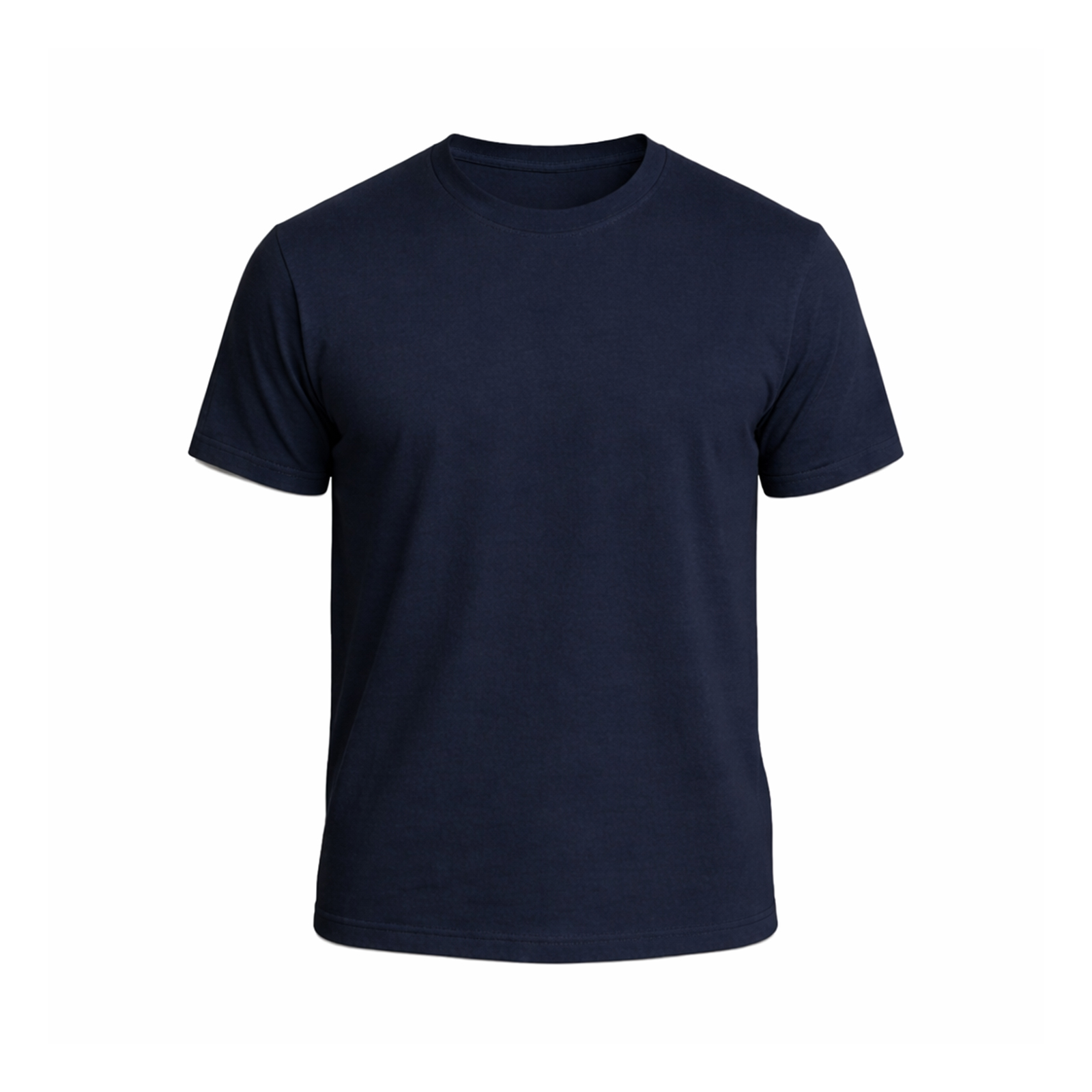 NERGİS LACİVERT SIFIR YAKA TİŞÖRT XL